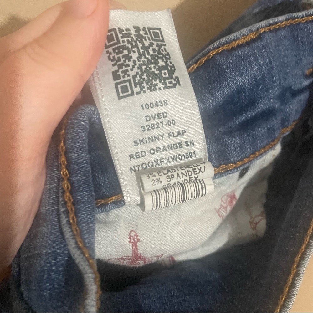 True Religion Skinny Flap Pocket Jeans - Picture 8 of 9